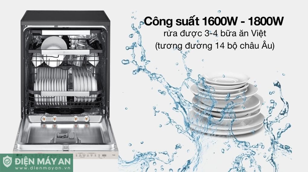 Máy rửa bát độc lập LG LDT14BGA3 (Be)